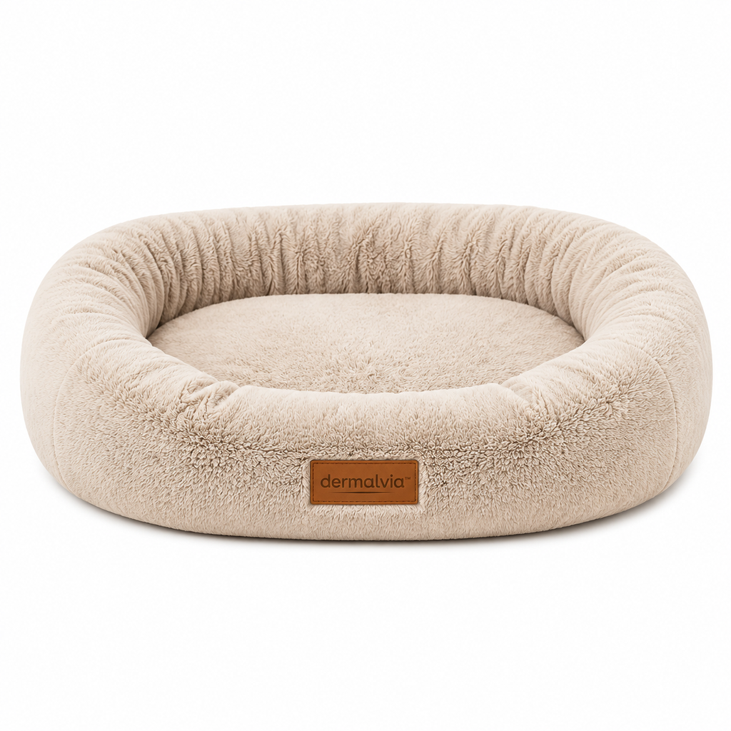 dermalvia™ CozyNest Self-Warming Pet Lounger Bed